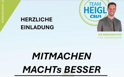 Mitmachen machts besser